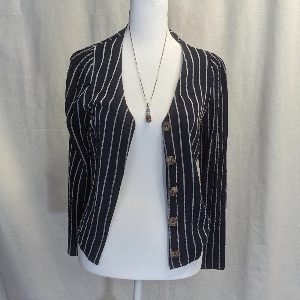 Urban Romantics Size Small Striped Blouse